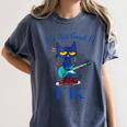 Its All Good In TK Cat Transitional Kindergarten Teacher Kid Women's Comfort Colors T-Shirt Denim Its All Good In TK Cat Transitional Kindergarten Teacher Kid Women's Comfort Colors T-Shirt Denim