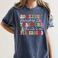Jolliest Bunch Of Teachers This Side Of The Playground X-Mas Women's Comfort Colors T-Shirt Denim Jolliest Bunch Of Teachers This Side Of The Playground X-Mas Women's Comfort Colors T-Shirt Denim