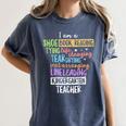 I Am A Kindergarten Teacher Shirt Creative Women's Comfort Colors T-Shirt Denim I Am A Kindergarten Teacher Shirt Creative Women's Comfort Colors T-Shirt Denim
