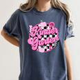 Kindergarten Teacher Women Checkered First Day Of School Women's Comfort Colors T-Shirt Denim Kindergarten Teacher Women Checkered First Day Of School Women's Comfort Colors T-Shirt Denim