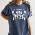 La Profe Mas Chingona Spanish Female Teacher Women's Comfort Colors T-Shirt Denim La Profe Mas Chingona Spanish Female Teacher Women's Comfort Colors T-Shirt Denim