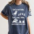 Let's Eat Kids Fun Dinosaurs Grammar Teacher Women's Comfort Colors T-Shirt Denim Let's Eat Kids Fun Dinosaurs Grammar Teacher Women's Comfort Colors T-Shirt Denim