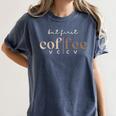 Literacy Science Of Reading Phonics Teacher Linguist Coffee Women's Comfort Colors T-Shirt Denim
