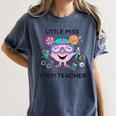 Little Miss Stem Teacher Women's Comfort Colors T-Shirt Denim Little Miss Stem Teacher Women's Comfort Colors T-Shirt Denim