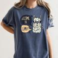 Llama Shirt English Teacher School Student ESL Joke Women's Comfort Colors T-Shirt Denim