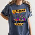 Mad Scientist Halloween Costume Science Teacher Women's Comfort Colors T-Shirt Denim Mad Scientist Halloween Costume Science Teacher Women's Comfort Colors T-Shirt Denim