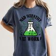 Mad Scientist Science Teacher Halloween Costume Teen Girls Women's Comfort Colors T-Shirt Denim Mad Scientist Science Teacher Halloween Costume Teen Girls Women's Comfort Colors T-Shirt Denim