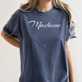 Madame French Teachers T-Shirt Women's Comfort Colors T-Shirt Denim Madame French Teachers T-Shirt Women's Comfort Colors T-Shirt Denim