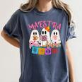 Maestra Pantasmas Conchas Teacher Mexican Halloween Women's Comfort Colors T-Shirt Denim Maestra Pantasmas Conchas Teacher Mexican Halloween Women's Comfort Colors T-Shirt Denim