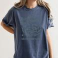 The Math Ain't Mathing Math Teacher Sarcastic Raccoon Women's Comfort Colors T-Shirt Denim