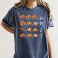 Math Number Thanksgiving Count Answer Pie Turkey Teacher Women's Comfort Colors T-Shirt Denim Math Number Thanksgiving Count Answer Pie Turkey Teacher Women's Comfort Colors T-Shirt Denim