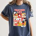 Mickey Mouse Teacher Life Women's Comfort Colors T-Shirt Denim Mickey Mouse Teacher Life Women's Comfort Colors T-Shirt Denim