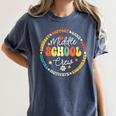 Middle School Crew Back To School For Teacher Women's Comfort Colors T-Shirt Denim Middle School Crew Back To School For Teacher Women's Comfort Colors T-Shirt Denim