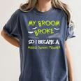 Middle School Teacher Halloween Costume Shirt Lazy Women's Comfort Colors T-Shirt Denim Middle School Teacher Halloween Costume Shirt Lazy Women's Comfort Colors T-Shirt Denim