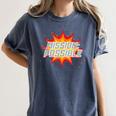 Mission Possible Motivational Inspirational School Teacher Women's Comfort Colors T-Shirt Denim Mission Possible Motivational Inspirational School Teacher Women's Comfort Colors T-Shirt Denim