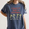 Montessori Creepin' It Real HALLOWEEN School Teacher Shirt Women's Comfort Colors T-Shirt Denim Montessori Creepin' It Real HALLOWEEN School Teacher Shirt Women's Comfort Colors T-Shirt Denim