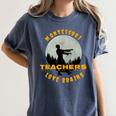 Montessori Teachers Love Brains Halloween Novelty Men Women Women's Comfort Colors T-Shirt Denim Montessori Teachers Love Brains Halloween Novelty Men Women Women's Comfort Colors T-Shirt Denim