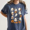 Music Teacher Orchestra Shirt Spooky Halloween Ghost Band Women's Comfort Colors T-Shirt Denim Music Teacher Orchestra Shirt Spooky Halloween Ghost Band Women's Comfort Colors T-Shirt Denim