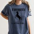 Nerdy Fibonacci Racing Car Horse Math Teacher Men Women Girls Kids Women's Comfort Colors T-Shirt Denim
