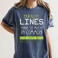Nerdy Math Lovers Geometry Pun Mathematics Teachers Women's Comfort Colors T-Shirt Denim Nerdy Math Lovers Geometry Pun Mathematics Teachers Women's Comfort Colors T-Shirt Denim