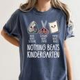Nothing Beats Kindergarten Back To School Kid Teacher Women's Comfort Colors T-Shirt Denim Nothing Beats Kindergarten Back To School Kid Teacher Women's Comfort Colors T-Shirt Denim