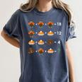 Order Of Operations Thanksgiving Quiz Math Teacher Women's Comfort Colors T-Shirt Denim Order Of Operations Thanksgiving Quiz Math Teacher Women's Comfort Colors T-Shirt Denim