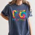 P Is For Preschool Tie Dye Back To School Teacher Men Women Girls Kids Women's Comfort Colors T-Shirt Denim P Is For Preschool Tie Dye Back To School Teacher Men Women Girls Kids Women's Comfort Colors T-Shirt Denim