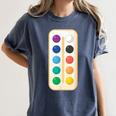 Paint Palette ArtSet Halloween Costume For Teachers Students For Men Women Kids Women's Comfort Colors T-Shirt Denim