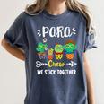 PARA Crew School Cactus Team PARA Teacher Squad For Men Women Kids Women's Comfort Colors T-Shirt Denim PARA Crew School Cactus Team PARA Teacher Squad For Men Women Kids Women's Comfort Colors T-Shirt Denim