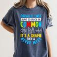 Parallel Lines Math Pun – Teacher Humor Women's Comfort Colors T-Shirt Denim Parallel Lines Math Pun – Teacher Humor Women's Comfort Colors T-Shirt Denim