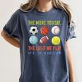 PE Teacher The More You Say Physical Education Teacher Women's Comfort Colors T-Shirt Denim PE Teacher The More You Say Physical Education Teacher Women's Comfort Colors T-Shirt Denim