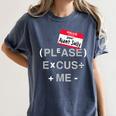 PEMDAS Math Teacher Halloween Costume Women's Comfort Colors T-Shirt Denim PEMDAS Math Teacher Halloween Costume Women's Comfort Colors T-Shirt Denim