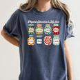 Physical Education Is My Jam Sports PE Coach Teacher Women's Comfort Colors T-Shirt Denim