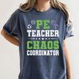 Physical Education PE Teacher School Women's Comfort Colors T-Shirt Denim Physical Education PE Teacher School Women's Comfort Colors T-Shirt Denim