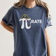Pirate Pi Math Pie Halloween Costume Teacher Men Women Women's Comfort Colors T-Shirt Denim Pirate Pi Math Pie Halloween Costume Teacher Men Women Women's Comfort Colors T-Shirt Denim