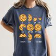 Pizza Slice Fraction Math Teacher Back To School Educational Women's Comfort Colors T-Shirt Denim Pizza Slice Fraction Math Teacher Back To School Educational Women's Comfort Colors T-Shirt Denim