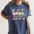 Play Is Learning Teacher Student First Day Back To School Women's Comfort Colors T-Shirt Denim Play Is Learning Teacher Student First Day Back To School Women's Comfort Colors T-Shirt Denim