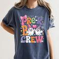 Pre-K Boo Crew Pre-K Teacher Student Kids Halloween Women's Comfort Colors T-Shirt Denim Pre-K Boo Crew Pre-K Teacher Student Kids Halloween Women's Comfort Colors T-Shirt Denim