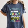 Pre-K Life Preschool Teacher Tees Men Women T-Shirt Women's Comfort Colors T-Shirt Denim