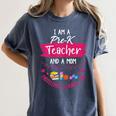 PreK Teacher Mom Shirt Preschool Teacher Mother For Women Women's Comfort Colors T-Shirt Denim