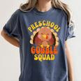 Preschool Gobble Squad Cute Turkey Thanksgiving Teacher Women's Comfort Colors T-Shirt Denim Preschool Gobble Squad Cute Turkey Thanksgiving Teacher Women's Comfort Colors T-Shirt Denim