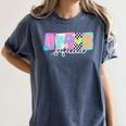 Preschool Squad Team Pre-K Crew Back To School Teacher Women's Comfort Colors T-Shirt Denim Preschool Squad Team Pre-K Crew Back To School Teacher Women's Comfort Colors T-Shirt Denim