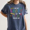 Preschool Teacher Short Pre-K Teacher Women's Comfort Colors T-Shirt Denim