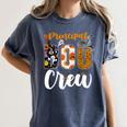 Principal Boo Crew Ghost Halloween Teachers School Matching Women's Comfort Colors T-Shirt Denim