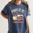 Prove It Reading Teacher Text Evidence Book Lover Student Women's Comfort Colors T-Shirt Denim Prove It Reading Teacher Text Evidence Book Lover Student Women's Comfort Colors T-Shirt Denim