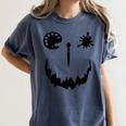 Pumpkin Artist Halloween Art Teacher Women's Comfort Colors T-Shirt Denim