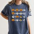 Pumpkin Ghost Equation Math Teacher Halloween Costume Women's Comfort Colors T-Shirt Denim Pumpkin Ghost Equation Math Teacher Halloween Costume Women's Comfort Colors T-Shirt Denim