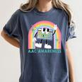 Rainbow AAC Awareness Month SPED Teacher SLP Communication Women's Comfort Colors T-Shirt Denim Rainbow AAC Awareness Month SPED Teacher SLP Communication Women's Comfort Colors T-Shirt Denim