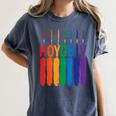 Rainbow Roygbiv Kids Artist Costume Art Teacher Women's Comfort Colors T-Shirt Denim Rainbow Roygbiv Kids Artist Costume Art Teacher Women's Comfort Colors T-Shirt Denim
