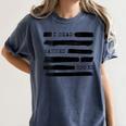 I Read Banned Books Banned Books Week Librarian Teacher Women's Comfort Colors T-Shirt Denim